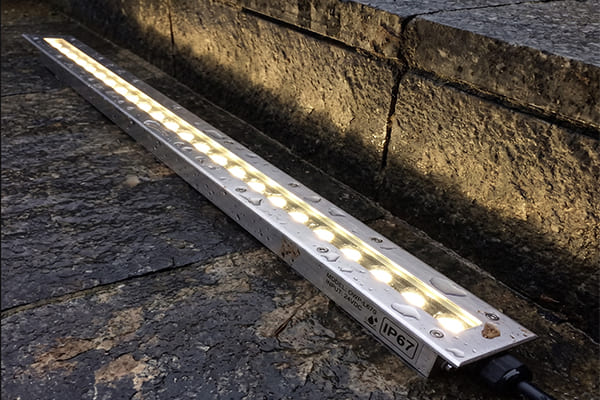 Durable outdoor IP67 rated LED fixtures